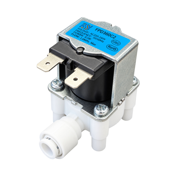 QF Solenoīda vārsts 24V ¼`` TUBE