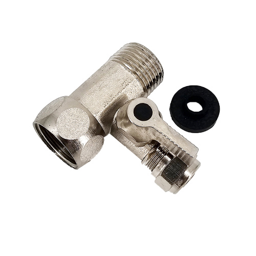 Brass Feed water connector with valve  1_2F x 1_4 VALVE x 1_2M.jpg